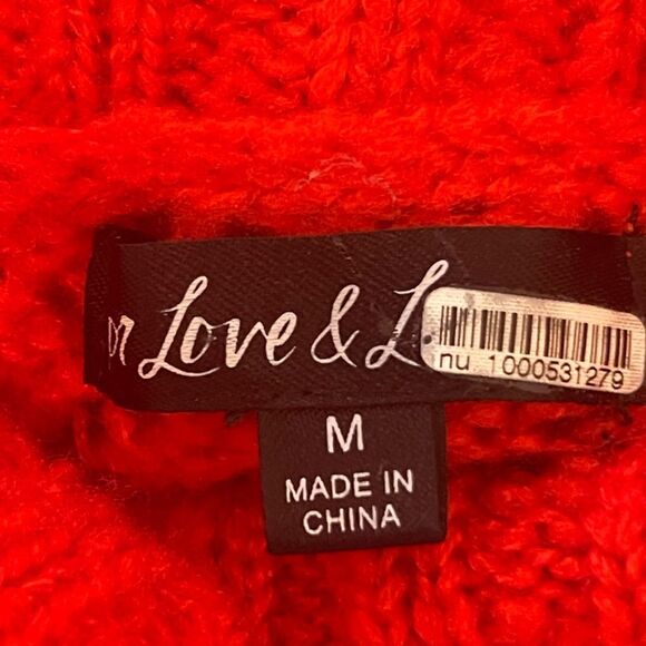 For Love & Lemons Francois Pointelle Puff Sleeve Sweater - Picture 8 of 11